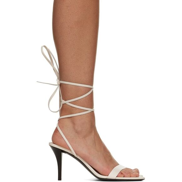 The row 80mm maud gladiator sandal calf milk 38.5 - Picture 3 of 11